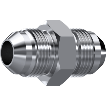 SS. STRAIGHT JIC UNION 1/2" 20H UNF