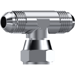 Tee male JIC 37º - swivel nut JIC 37º - male JIC 37º