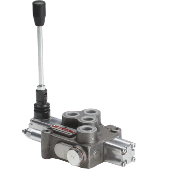 2 Lever Monoblock Valve, 1/2" BSP, 60 L/MIN, 315 Bar - for Double Acting Cylinders