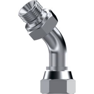 45° Ebow swivel female BSP 60° - male BSP 60°