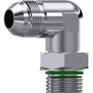 90º Adjustable elbow male O.Ring Boss -male JIC 37º