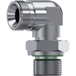 90º Adjustable stud elbow male-male BSP