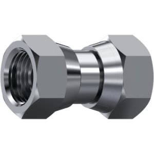 Adaptor BSP 60° swivel female - BSP 60° swivel female