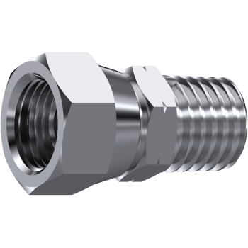S.S. ADAPTOR MALE-SWIVEL FEM M 1" 1/2 - 11 1/2 H NPSM F 1" 1/2