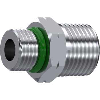 S.S.AD.M O'R.BOSS-M NPT Ø 6 Ø 1/4" 7/16"-20H UNF 1/4" NPT