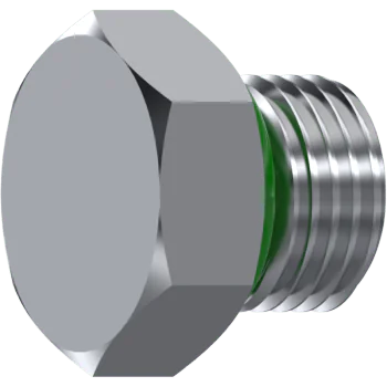 S.S.MALE HEXAGONAL O'RING BOSS PLUG   7/8''-14H UNF
