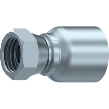 1" BSP One piece BSP female 60° cone +o.ring