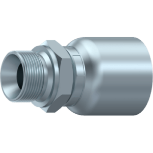 One piece BSP male 60° cone