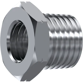 S.S. REDUCER MALE-FIXED FEM   1" 1/2  NPT  1" 1/4 NPT