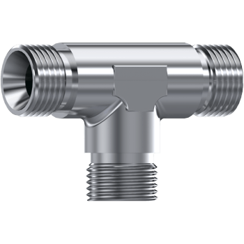 S.S. TEE MALE-MALE-MALE FORGE 1" BSP 1" BSP 1" BSP