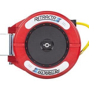 3/8" X 20M Compressed Air Hose Reel - Spring Rewind
