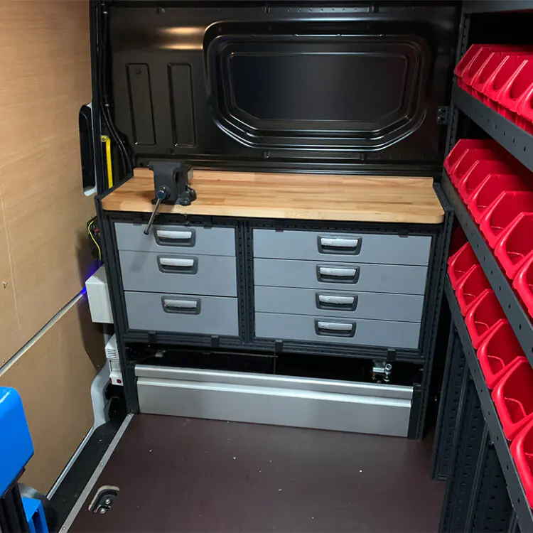 12V Mobile Swaging Machine (Modular Version) Includes Quick Change Die Tool & Storage Rack - Image 3