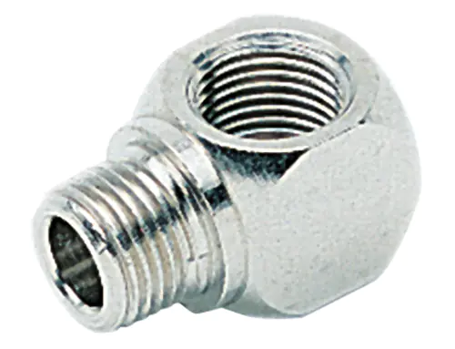1/4" BSPT X 1/4" BSP THREAD PL BRASS MALE/FEMALE BLOCK ELBOW