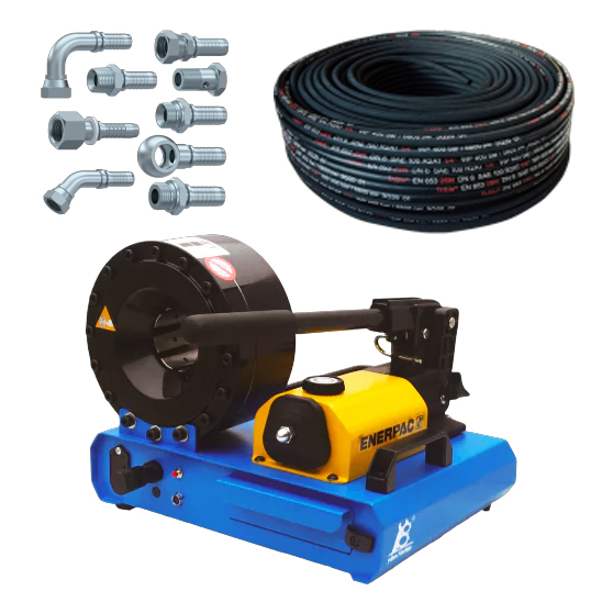 Portable Manual Hose Crimper Bundle