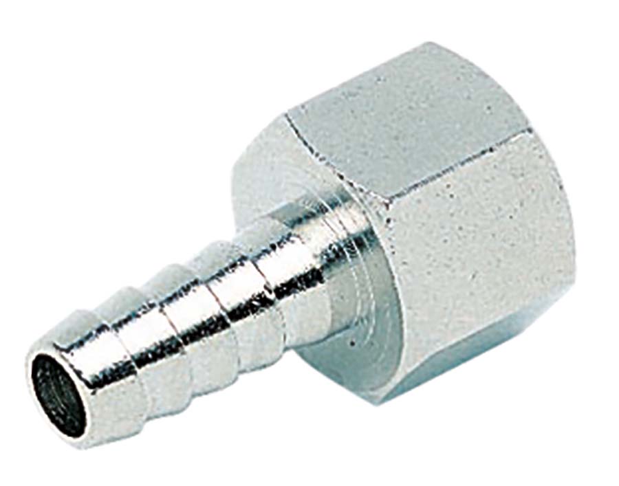 6MM HOSETAIL X 1/4" BSPP FEM FEMALE X HOSE BARB BNP