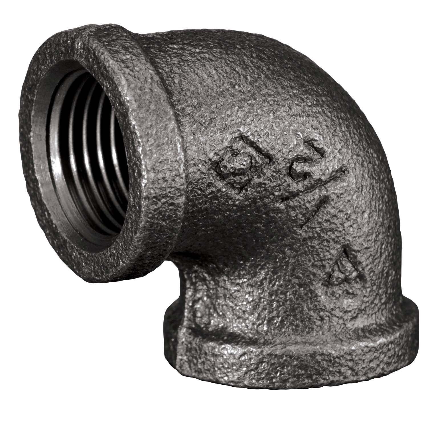 M151B 3/8 BLACK MI ELBOW