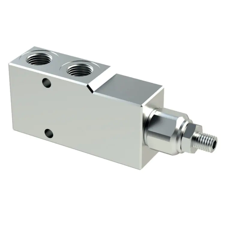 1/2" BSP Single Over Centre Valve - 30 to 210 bar adjustment