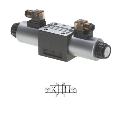 TrAle Cetop 5 - Double Solenoid - All Ports Open