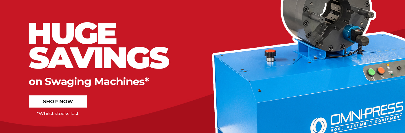 Huge savings on selected Swaging and Crimping Machines at Hydraulic Megastore