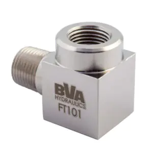 FT101 - 3/8" NPTF Male x Female 90° Elbow - 700 Bar / 10,000 PSI