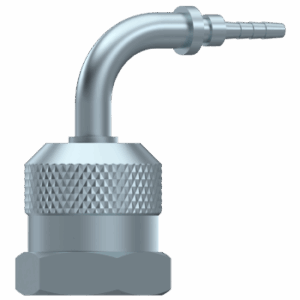 90º Swivel Female Check Coupling