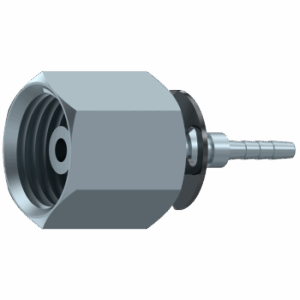 Metric swivel female with O-ring , Thread M12X1.5