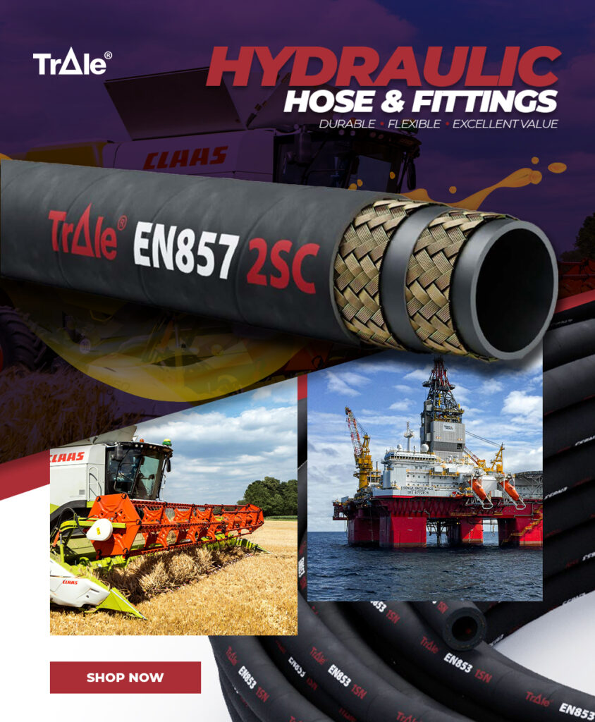 Mobile Banner Trale Hydraulic Hose and Fittings