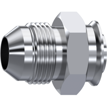 Welding fixed male JIC 37° with guide, DN Hose 1 1/4", Thread 1" 5/8 12h UN