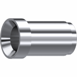 Welding nipple for JIC 37° with guide