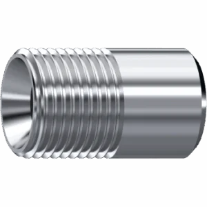 Welding Male BSP 60° Union, DN Hose 1/8", Thread 1/8" BSP