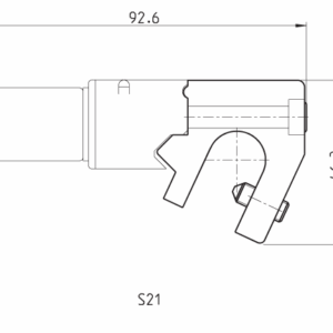 Series CSN Magnetic Proximity  Brackets Type Bracket Bore Series 40, 160-250mm