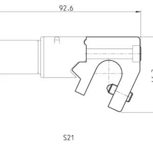 Series CSN Magnetic Proximity  Brackets Type Bracket Bore Series 40, 160-250mm