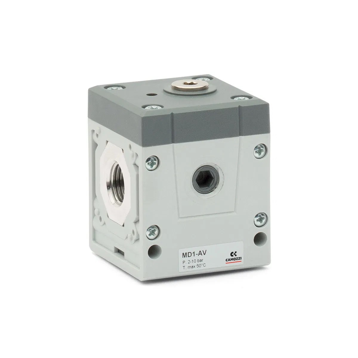 Series MD Lockable Isolation 3/2 Way Valve Connection 3/8"