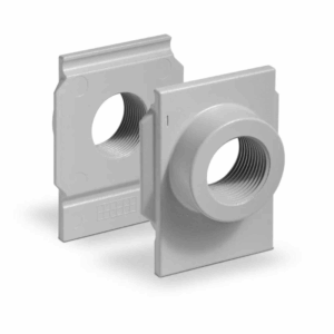 Series MX Terminal Flanges Size MX2 , Connection 3/8"