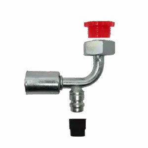 90° Female With Rotalock Joint And 134 Valve Hose ID 13/32"