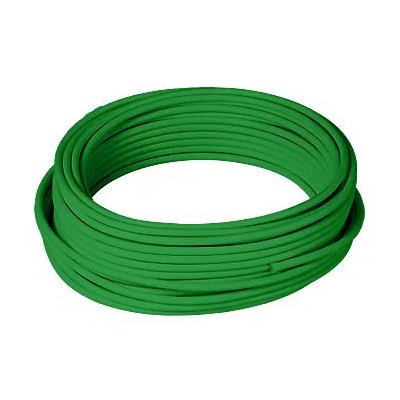 Metric Copper Tube with a Green 1.5mm PVC Sheath