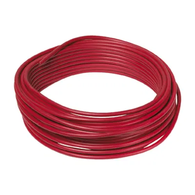 Imperial Copper Tube with a Red 1/16th PVC Sheath