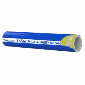 Milk hose anti-extrusion polyamide spiral 10 bar , Inner Ø  25