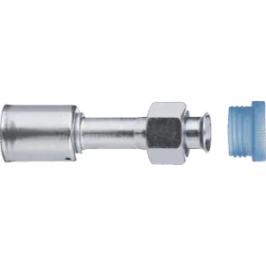 Straight Swivel Female SAE Hose ID 5/16" , Thread 5/8" 18h UNF