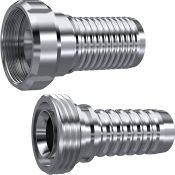 Convoluted PTFE Hose Fittings