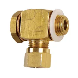 Imperial Banjo Coupling BSPT , 3/16" OD , 1/8" Thread