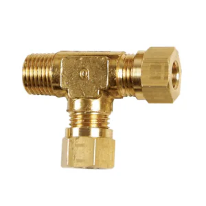 Imperial Male Run Tee BSPT , 3/16" OD , 1/8" Thread