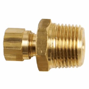 Imperial Male Stud Coupling BSPT , 1/8" OD , 1/8" Thread