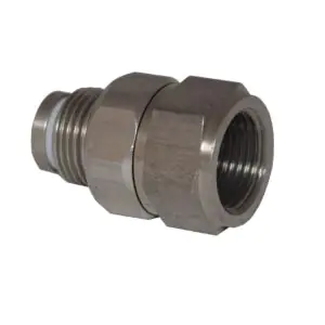 Stainless Steel Compact Swivel 3/8"M x 3/8"F