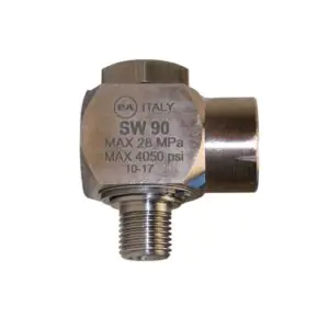 SW90 Stainless Steel Swivel 1/4"M x 1/4"F