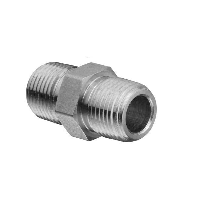 Stainless Steel Nipple 1/4"M x 1/4"M