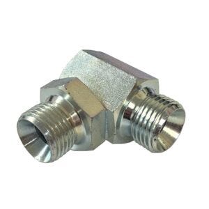 Plated Steel Elbow 1/2"M x 1/2"M