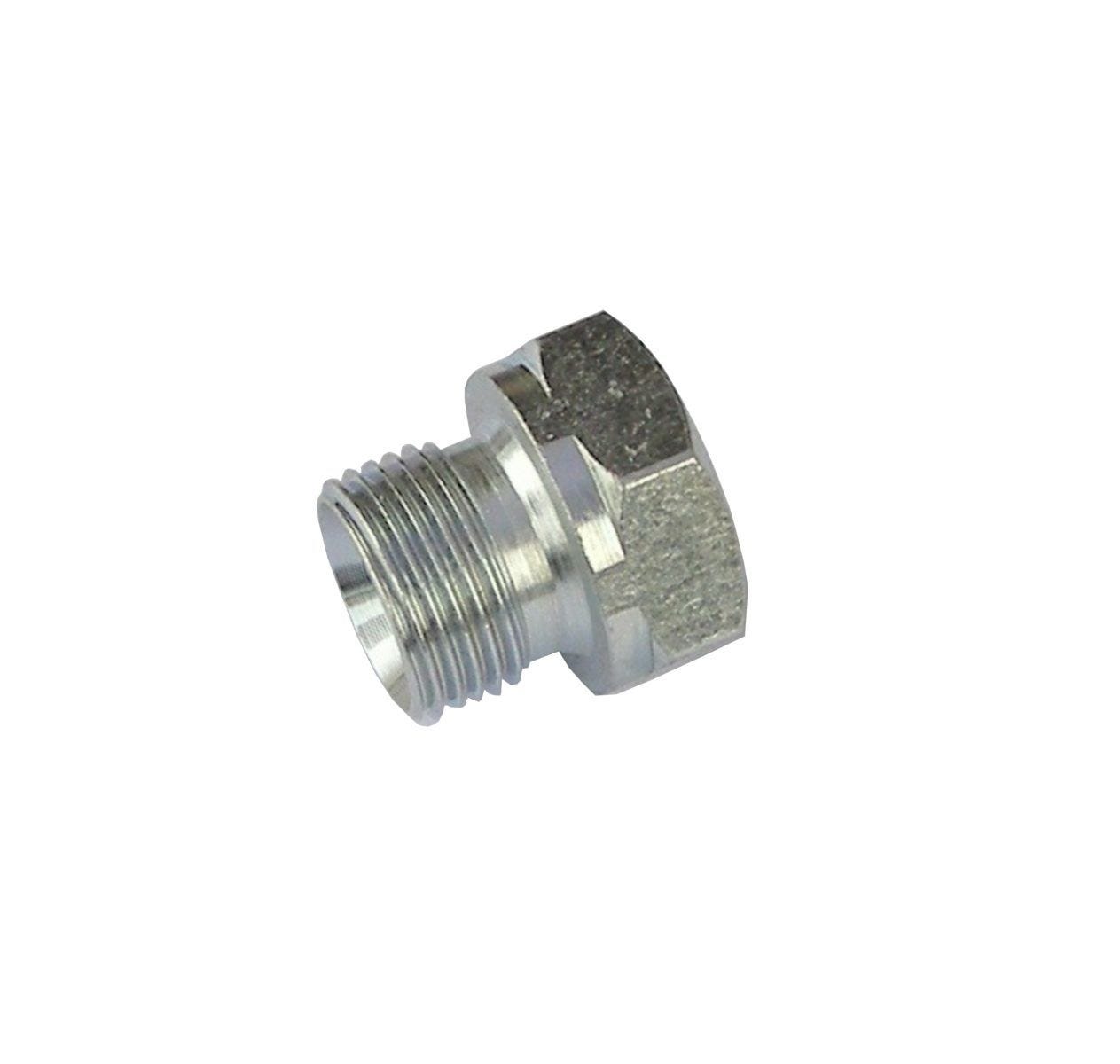 Plated Steel Blank Plug 1/2"