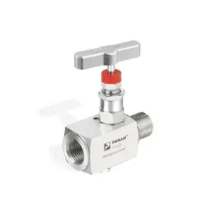 Needle Valves, Square Body, Hard Seat, SS 316, 1/8", NPT, Male x Female, Working Pressure - 6000 psi (414 bar)