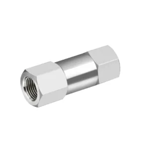 Panam, Check Valve, 1/8", Female NPT x Female NPT, 316 Stainless Steel